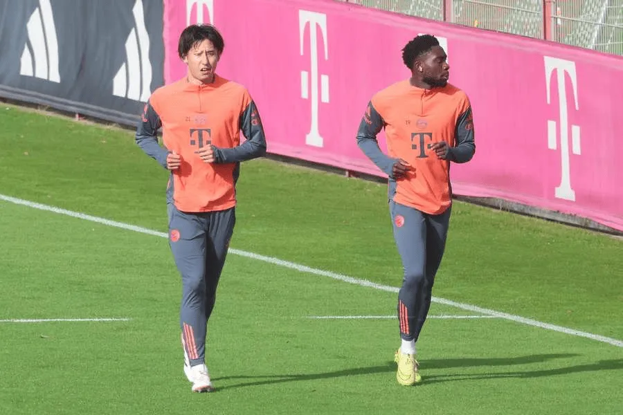 体育娱乐-图片报：伊藤洋辉&amp;amp;阿方索能进行跑动训练，但本轮还不能复出